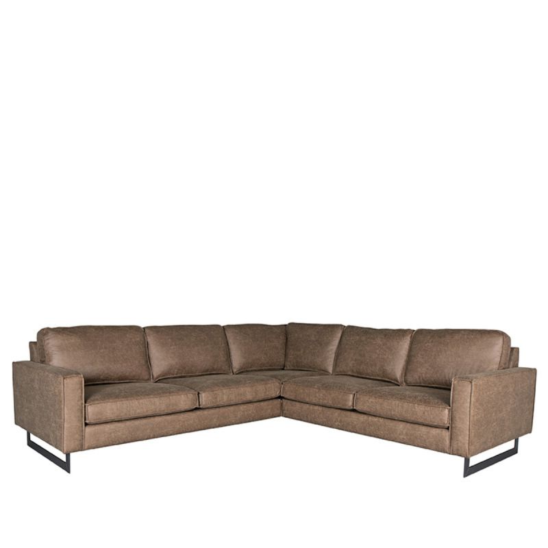 Bank_Arezzo_Ottomane_2_5 zits_Taupe_Microvezel_Perspectief