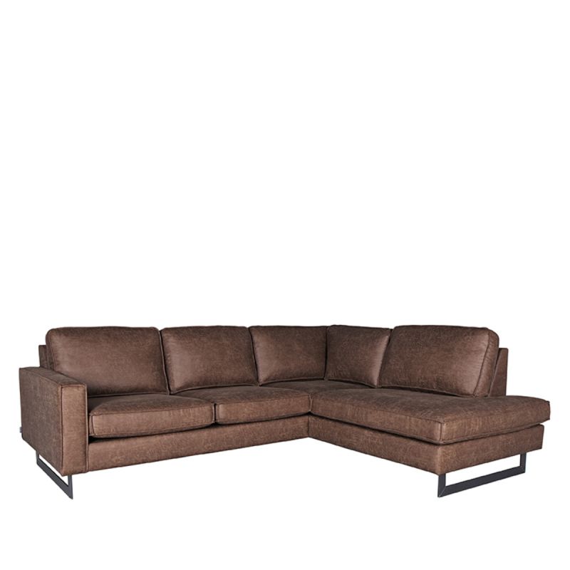 Bank_Arezzo_2_5 zits_Ottomane_Bruin_Microvezel_Perspectief