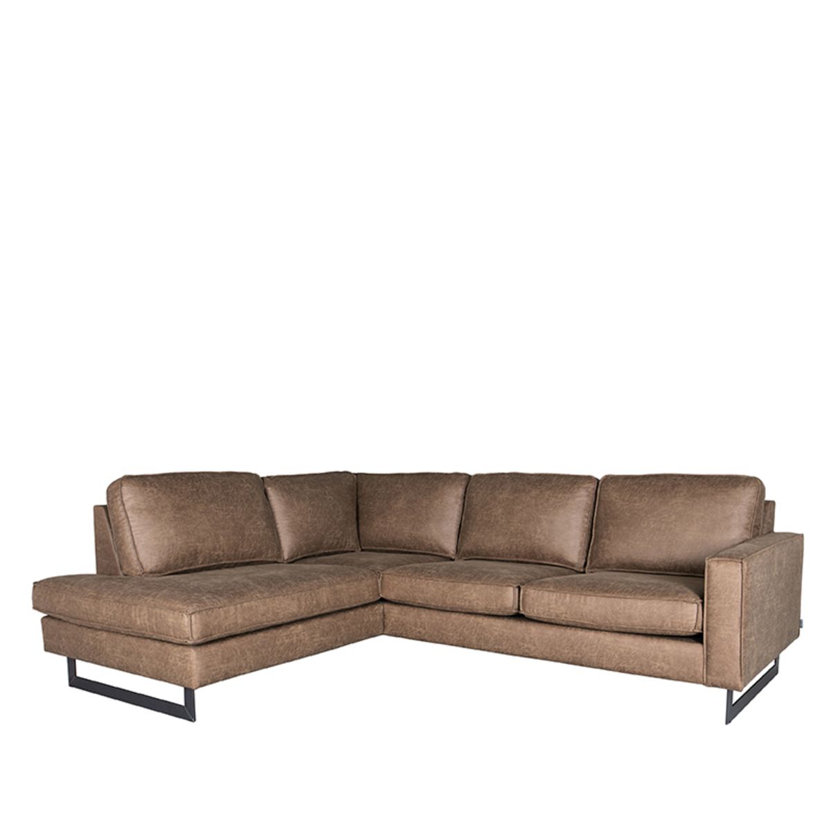 Bank_Arezzo_Ottomane_2_5 zits_Taupe_Microvezel_Perspectief